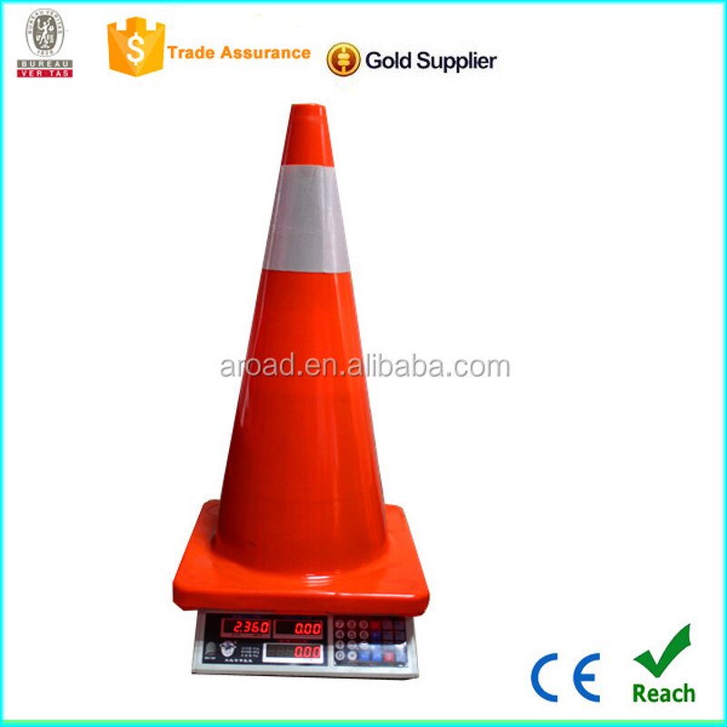 Traffic Cone Supplier - 28inch Durable Orange Reflective PVC