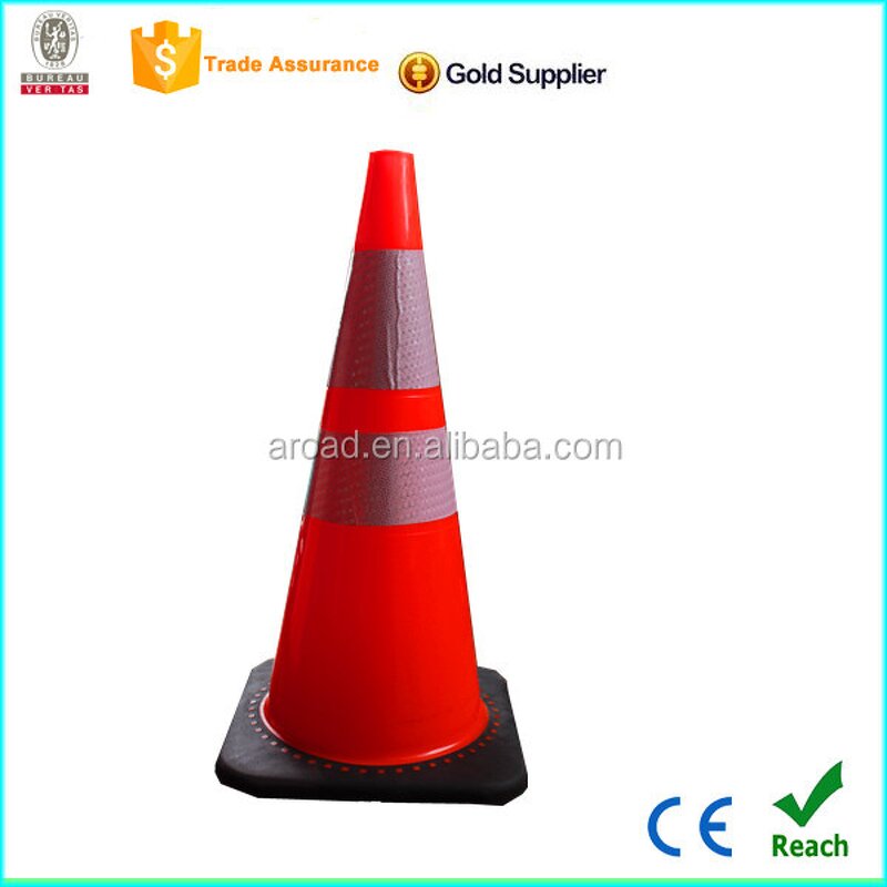Traffic Cone Factory - 70cm 28inch Orange PVC Wholesale