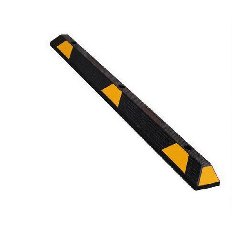Wheel Stopper Manufacturer - 1650mm Black Yellow Rubber Ramp
