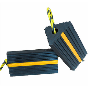 Wheel Chocks Supplier - Durable Rubber Airplane with Rope
