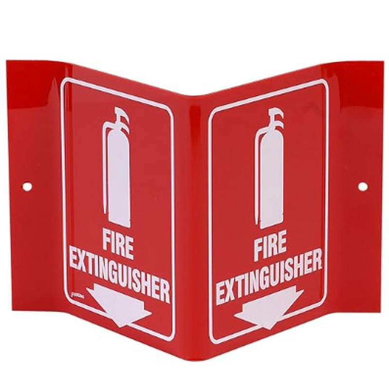 Fire Sign Manufacturer - Plastic Acrylic Wall Mount Warning