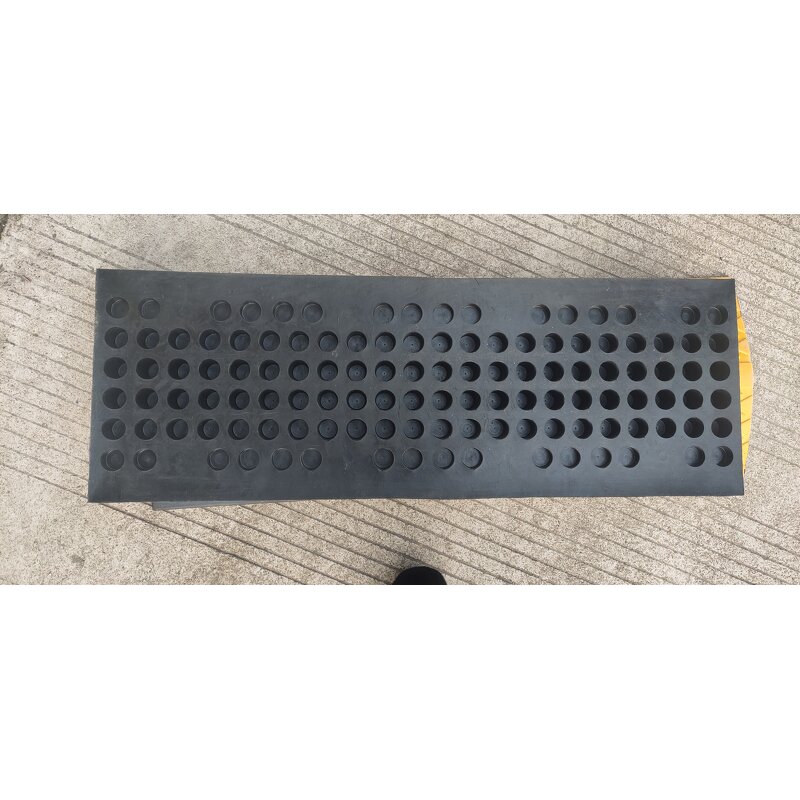 Speed Hump Manufacturer - 1000mm Yellow Black Portable 50 Ton