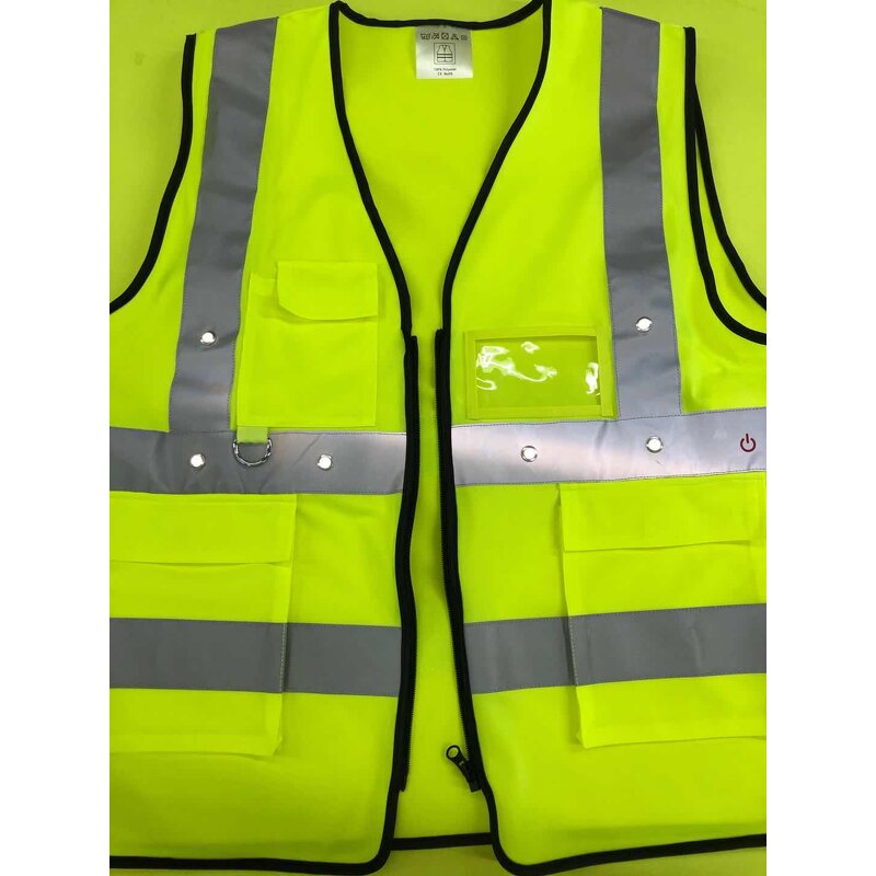 LED Vest Supplier - Factory Direct Reflective Safety Waistcoat