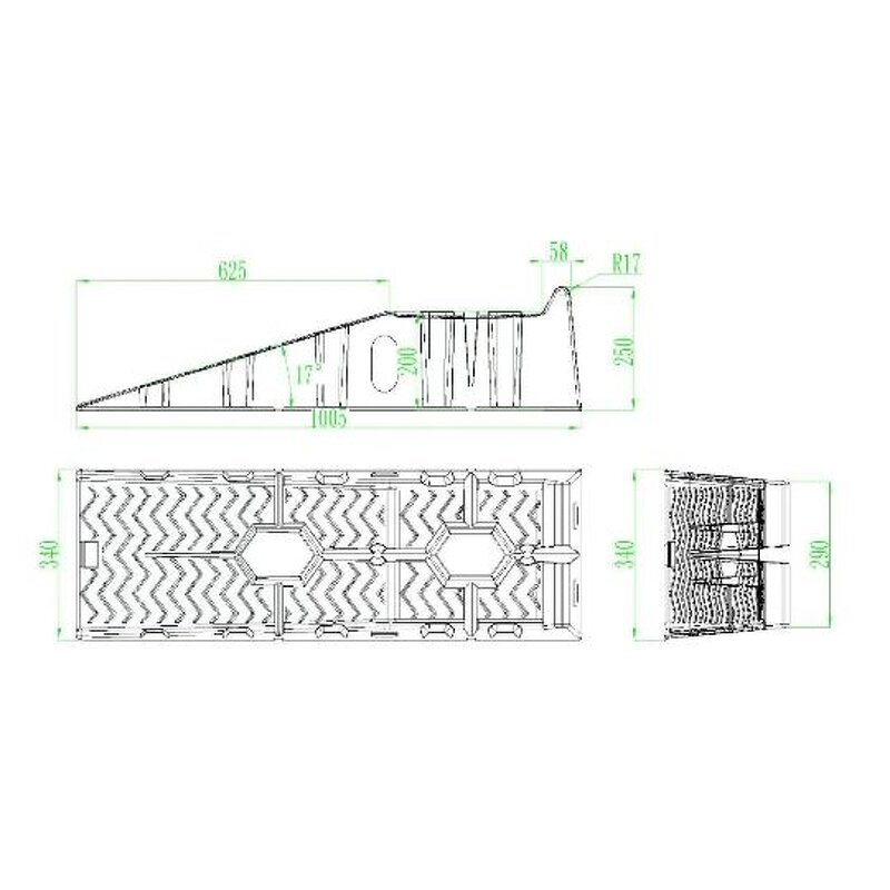 Car Ramp Factory - Heavy Duty Plastic Garage Low Profile