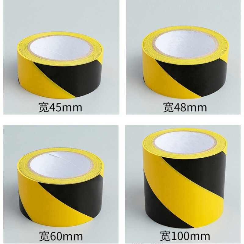 Safety Tape Supplier - PVC Black Yellow Warning Line