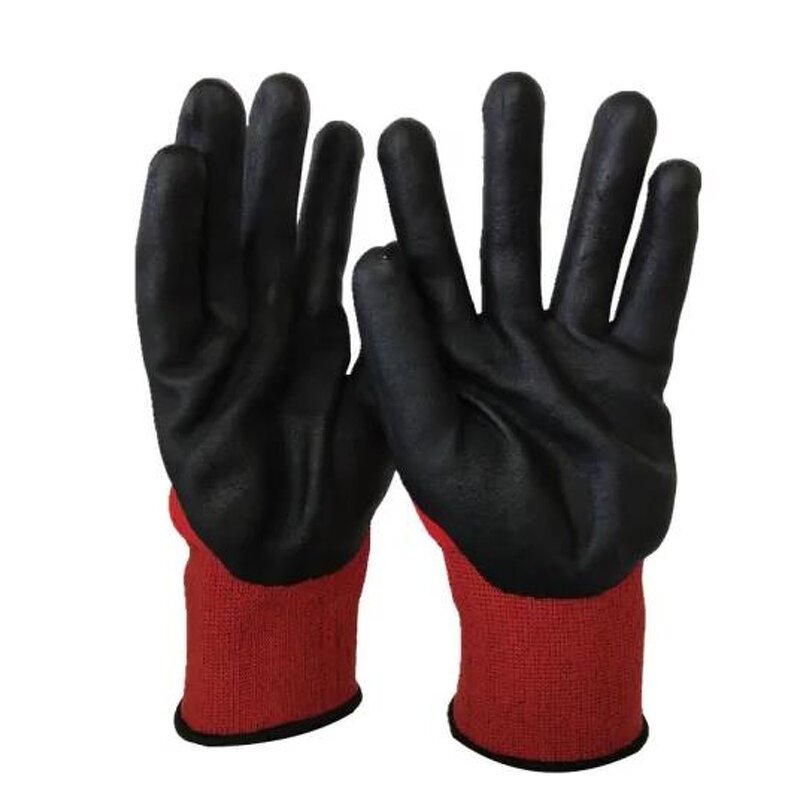 Safety Gloves Supplier - Latex Palm Coating Anti Slip Cut