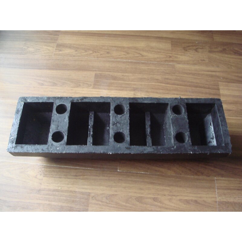 Parking Stopper Supplier - 485mm Black Yellow Rubber Car Park