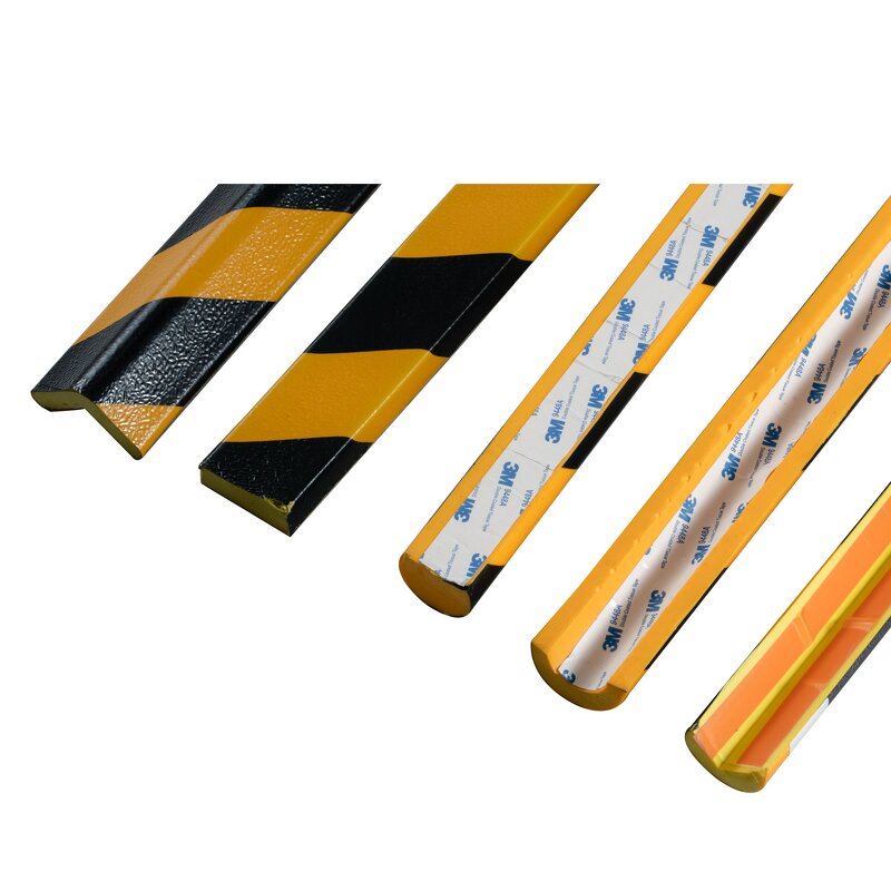 Corner Guard Supplier - Yellow Black PU Soft Wall Guard
