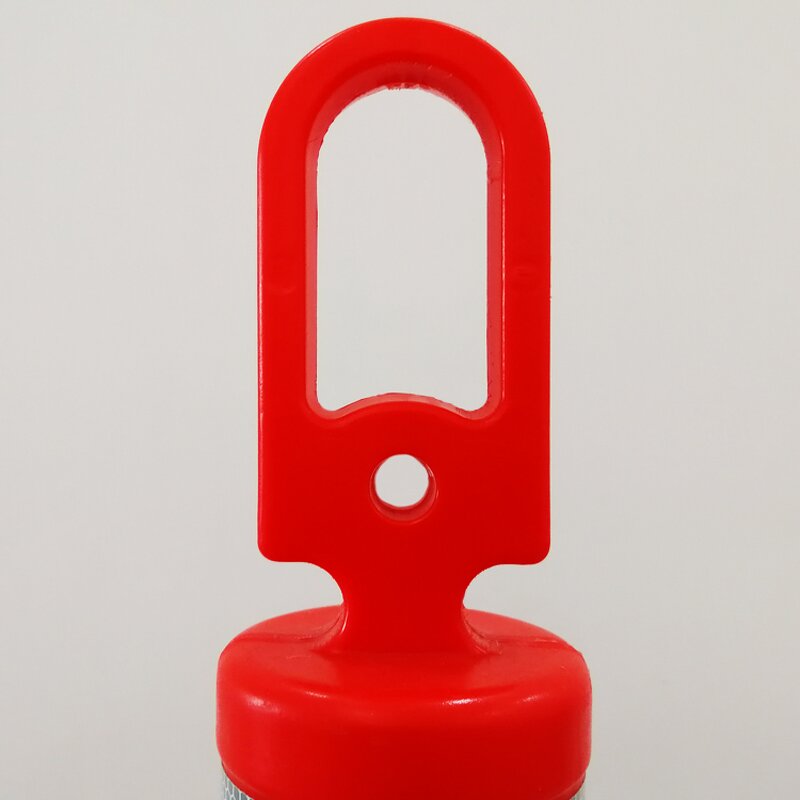 Warning Post Manufacturer - Rubber Base T-top PE Orange