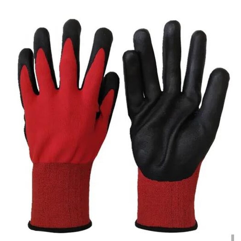 Safety Gloves Supplier - Latex Palm Coating Anti Slip Cut