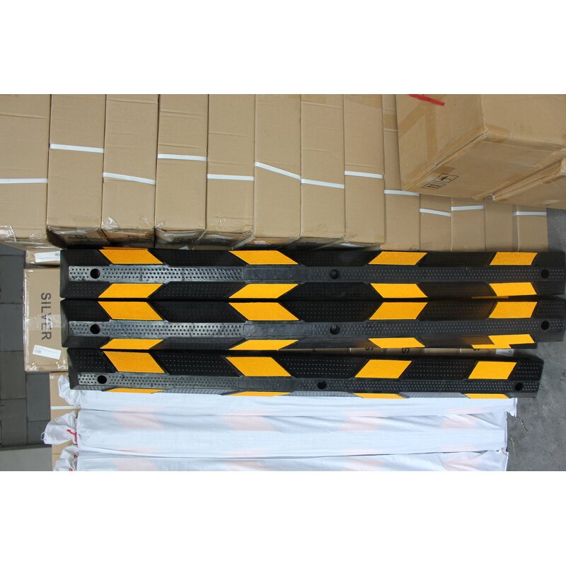 Parking Curb Manufacturer - Durable 1650mm Rubber Wheel Stopper