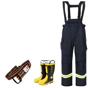 Firefighter Suit Supplier - Flame Retardant Jacket Pants Set