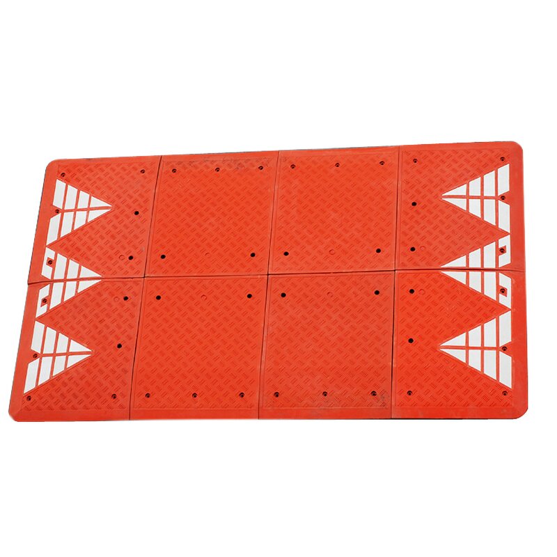 Speed Bump Supplier - Red Black Rubber Road Cushion