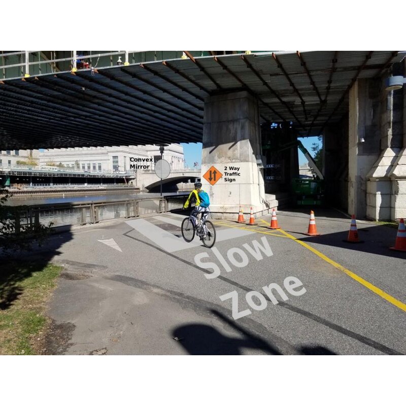 Convex Mirror Manufacturer - for Cyclists Pedestrians Bridge