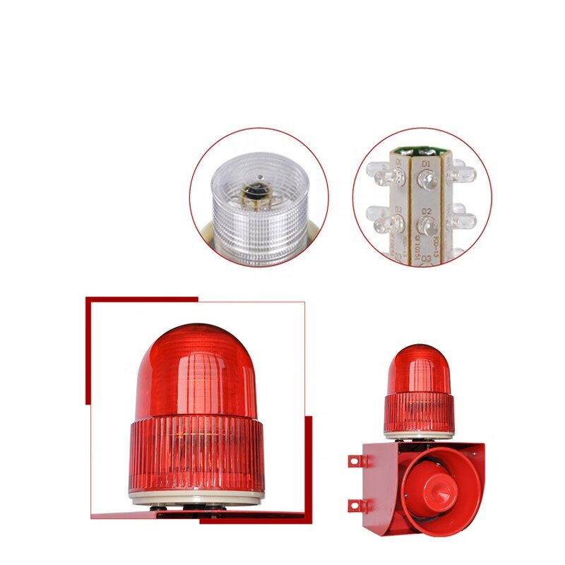 Motion Sensor Alarm Factory - High Decibel Horn Siren Strobe