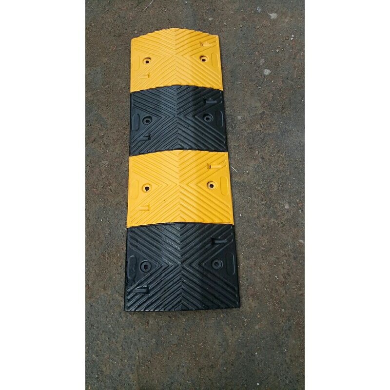 Speed Bump Manufacturer - 1000mm Durable Rubber Breaker