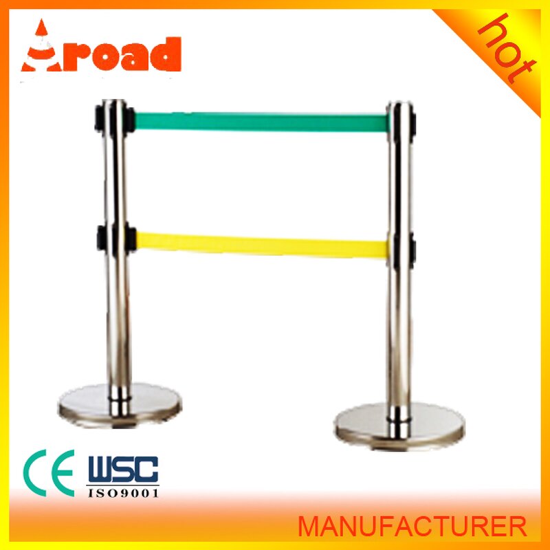 Stanchion Manufacturer - Museum Exhibition Silver Gold Post