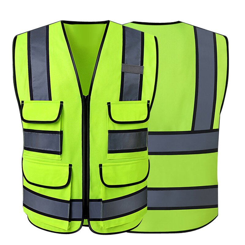 Reflective Jacket Manufacturer - LED High Vis Mesh Pockets Vest