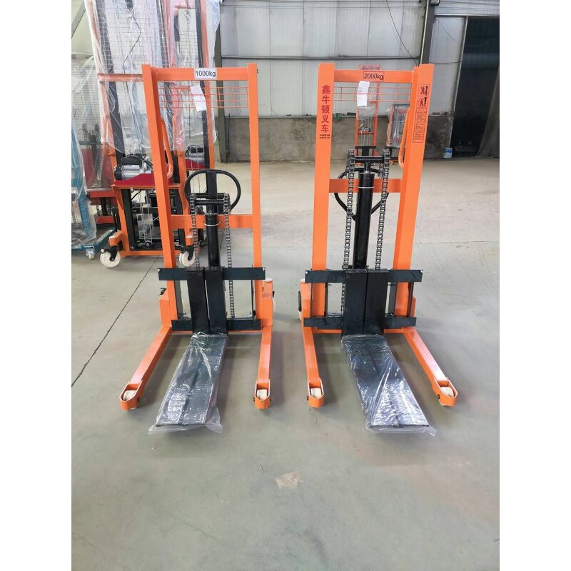 Material Handling Tools Supplier - Pallet Forklift 2000kg Manual 1.6m Hydraulic Stacker