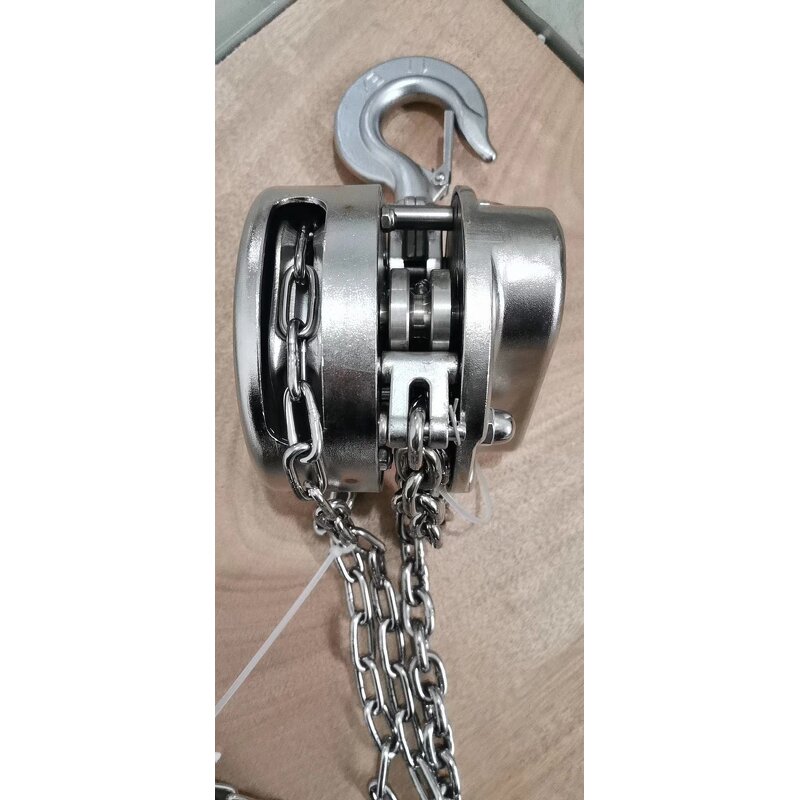 Stainless Steel Chain Block Factory - Full Stainless Steel Manual 1ton 3m Hoist
