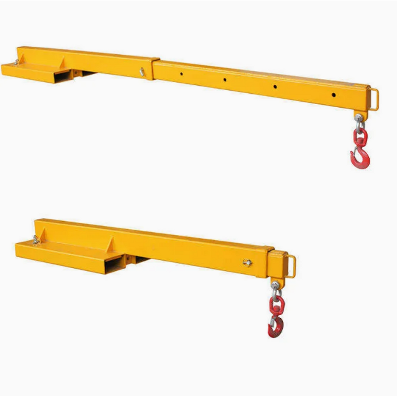Fork Mounted Jibs Supplier - Telescopic Capacity 607-3211 Kg Forklift Locking