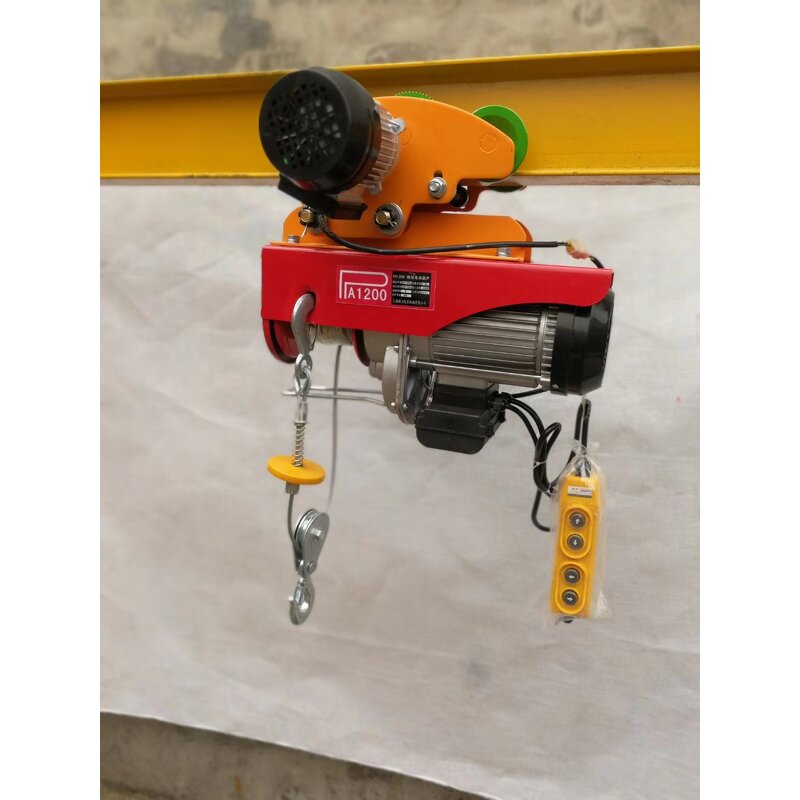 Mini Wire Rope Hoist Manufacturer - 220v 500kg Small 12v 220v Provided Ce Iso9001