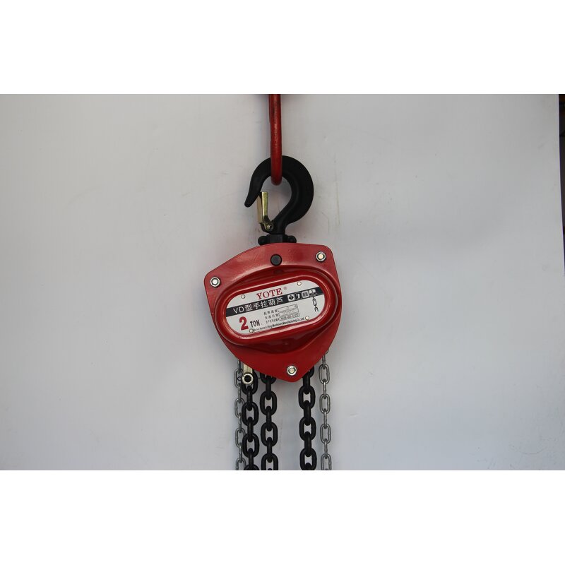 Hand Chain Block Manufacturer - Vd Manual Pully Hoist From China Supplier