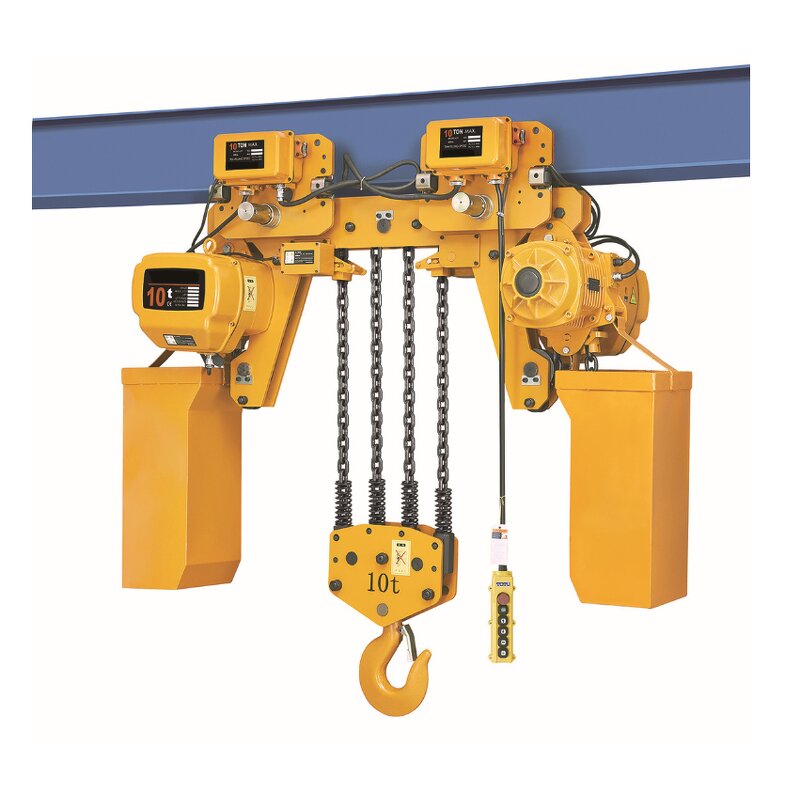 Electric Chain Hoist Manufacturer - Low Headroom 3 Ton Factory Wholesale With Trolley