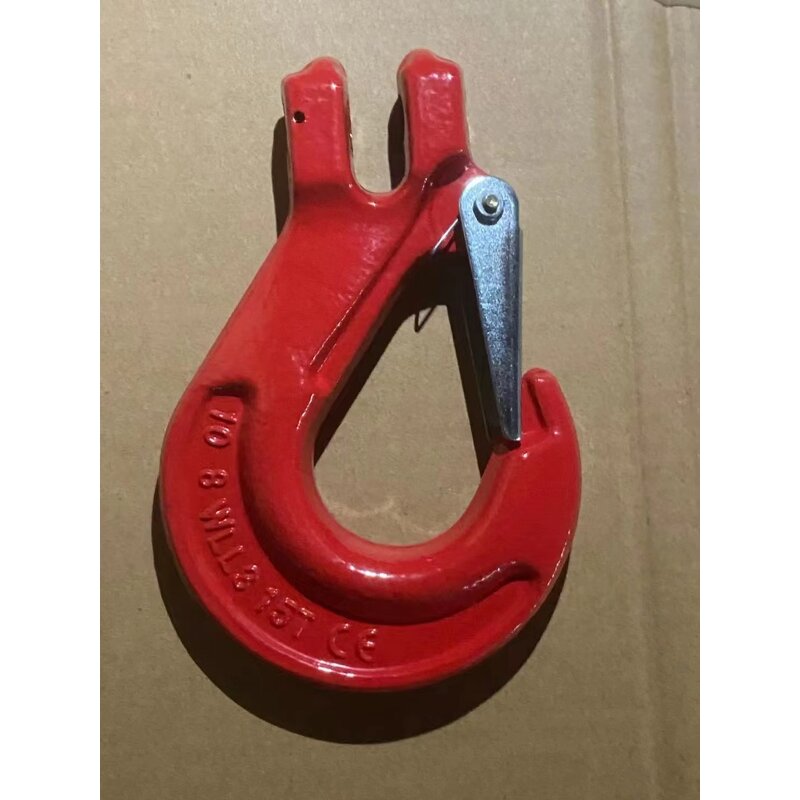 Sling Hook Manufacturer - G80 Drop Forged Alloy Steel Clevis Lifting Hook