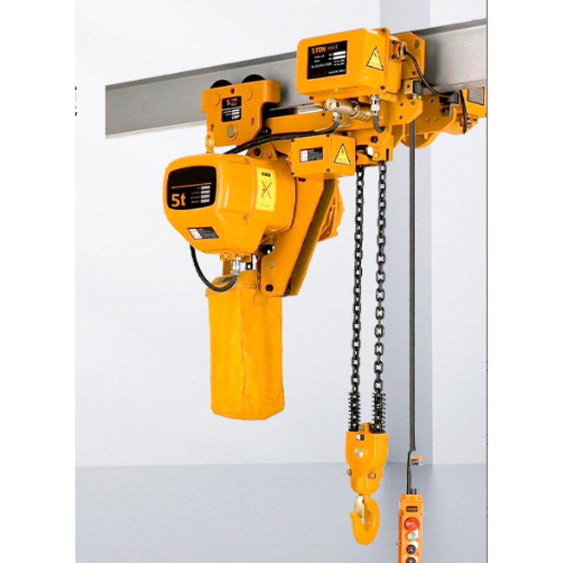 Electric Chain Hoist Manufacturer - Low Headroom 3 Ton Factory Wholesale With Trolley