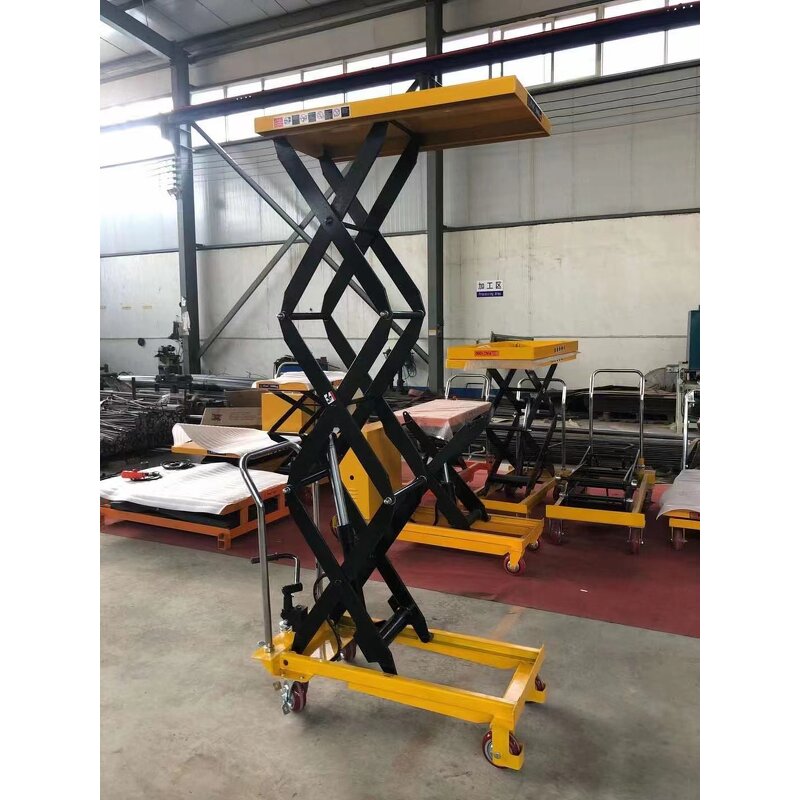 Scissor Lifting Platform Supplier - Mini Construction 0.5T 1.0T Max Height 2M