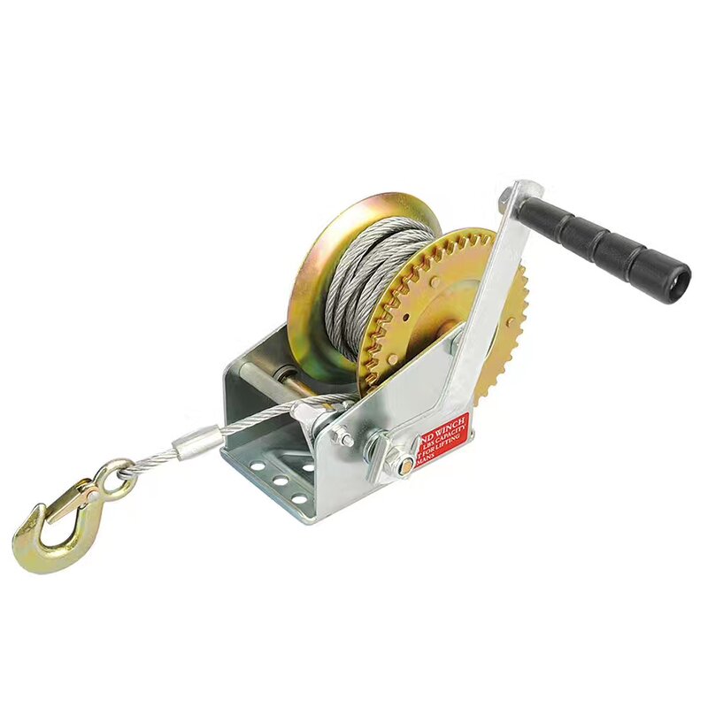Steel Manual Winch Factory - Two-way Non Self-locking Hoist Environmental Protection