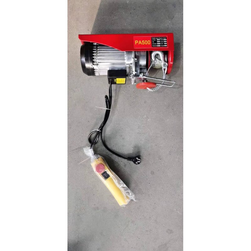 Mini Wire Rope Hoist Manufacturer - 220v 500kg Small 12v 220v Provided Ce Iso9001