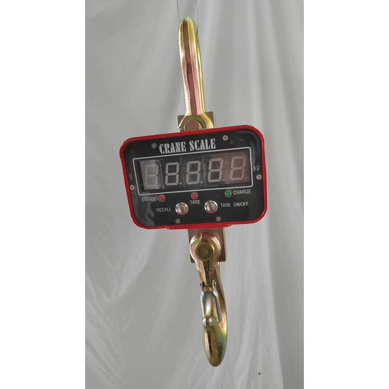 Electronic Crane Scale Manufacturer - Portable 1T 2T 10T Max Capacity High Accuracy