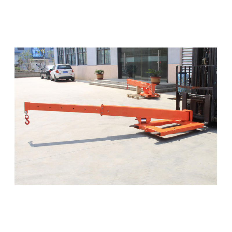Fork Mounted Jibs Supplier - Telescopic Capacity 607-3211 Kg Forklift Locking