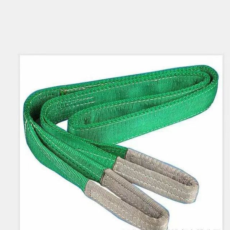 Lift Webbing Sling Manufacturer - 1-10 Ton Polyester Crane Flat Belt Sling