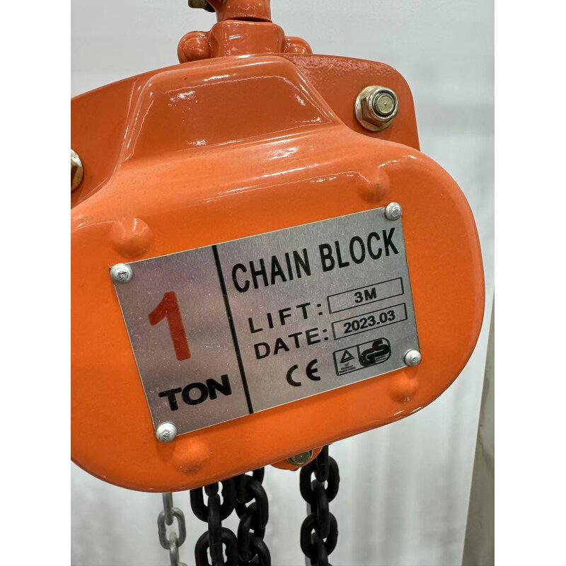 Hand Chain Block Supplier - 2025 Best Quality VT Type 3M 6M Manual Hoist Block