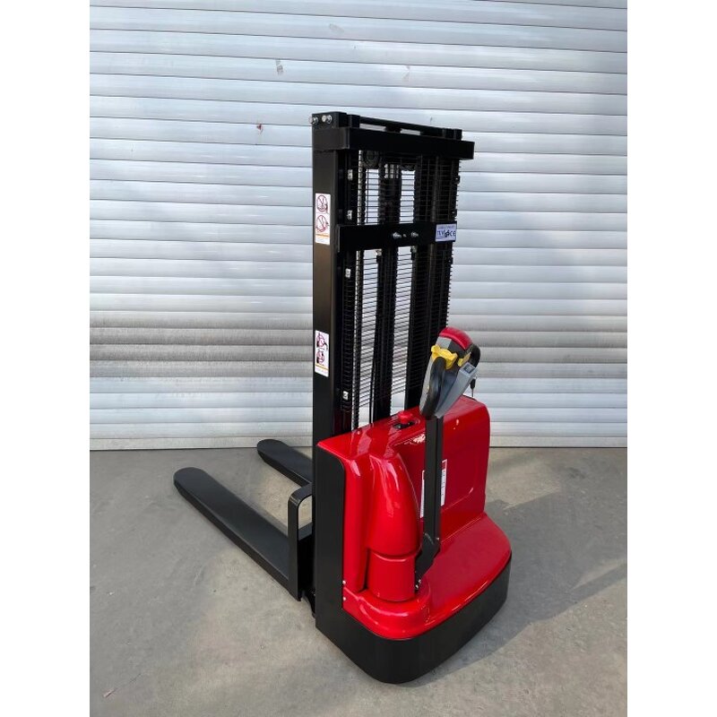 Walkie Electric Stacker Factory - Full Electric Pallet Stacker 1-1.5 Tons Forklift