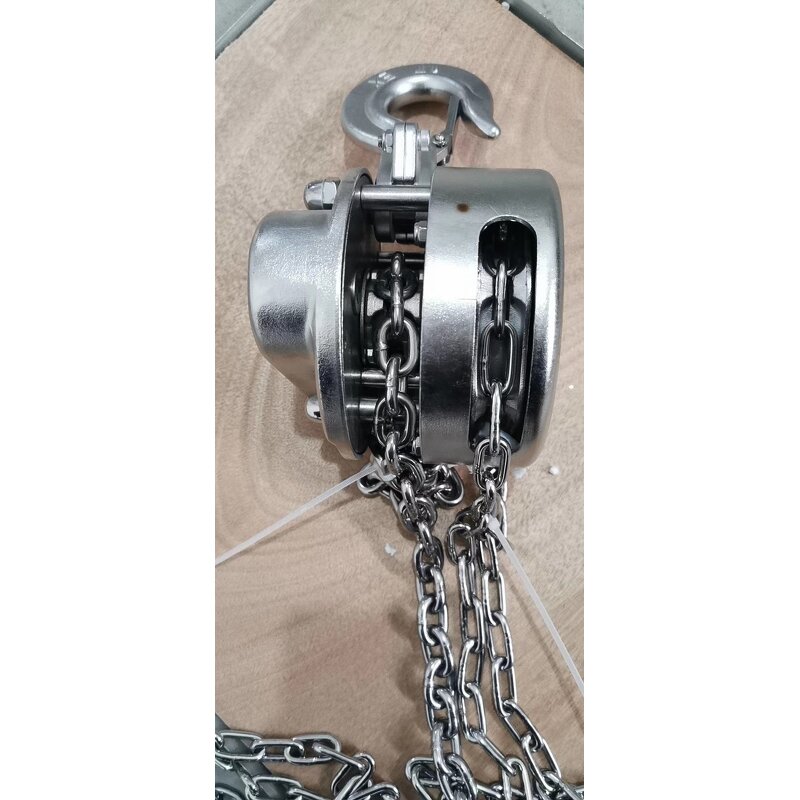 Stainless Steel Chain Block Factory - Full Stainless Steel Manual 1ton 3m Hoist