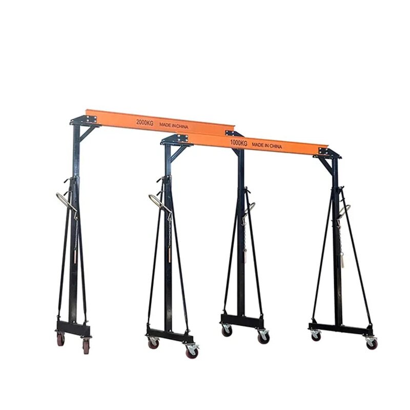 Hand Gantry Crane Supplier - 0.5-2ton Mini Mobile Portable Adjustable Hoist