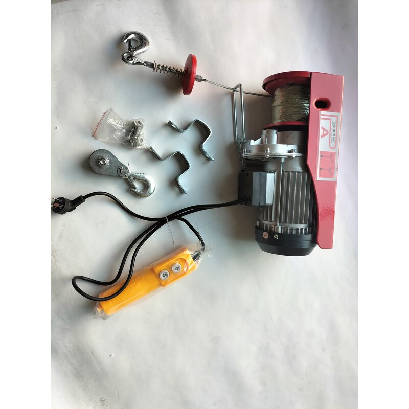 Mini Wire Rope Hoist Manufacturer - 220v 500kg Small 12v 220v Provided Ce Iso9001