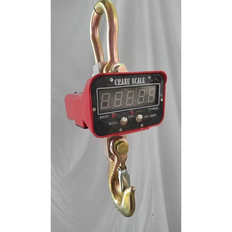 Electronic Crane Scale Manufacturer - Portable 1T 2T 10T Max Capacity High Accuracy
