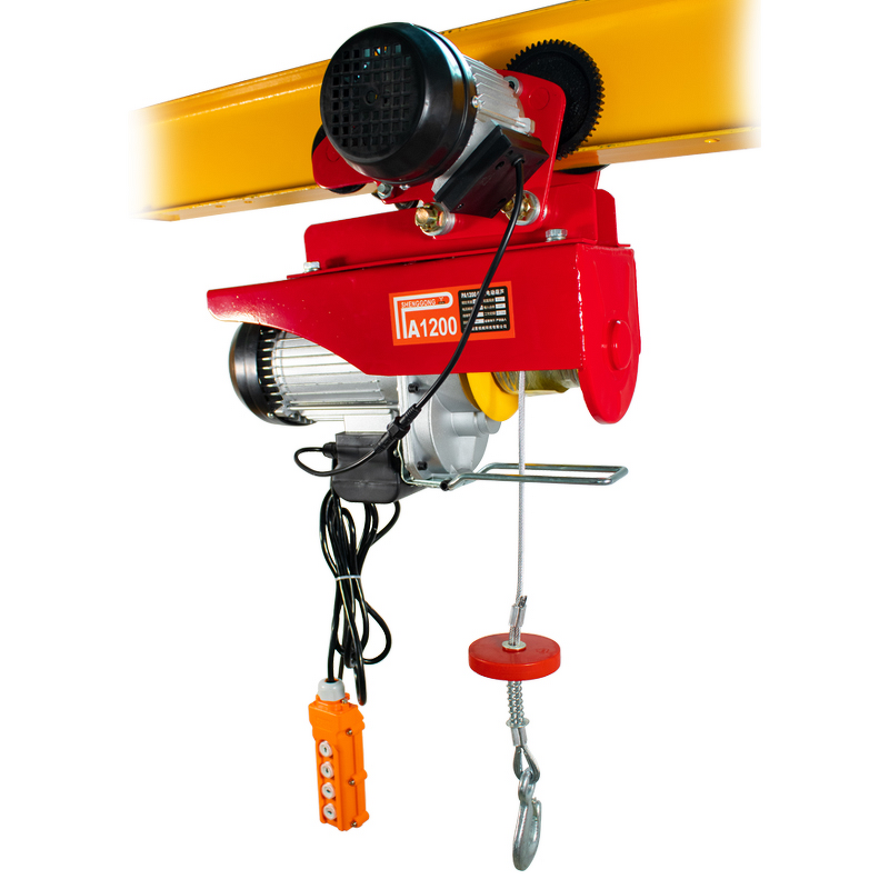Mini Electric Hoist Supplier - 200-1500kg Lift Winch Wire Rope Hoist