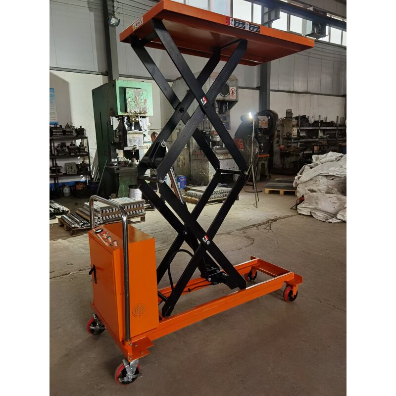 Semi-electric Lifting Platform Factory - Mini Construction Scissor 0.5T 1.0T