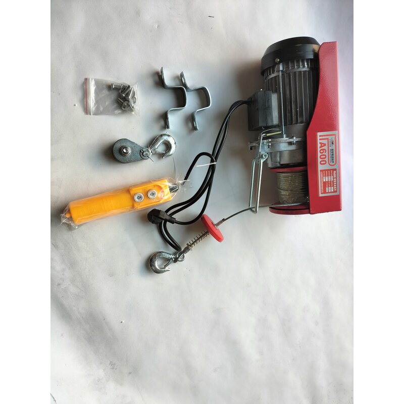Mini Electric Hoist Manufacturer - 100-1500 KG Trolley Crane Wire Rope Motor Winch