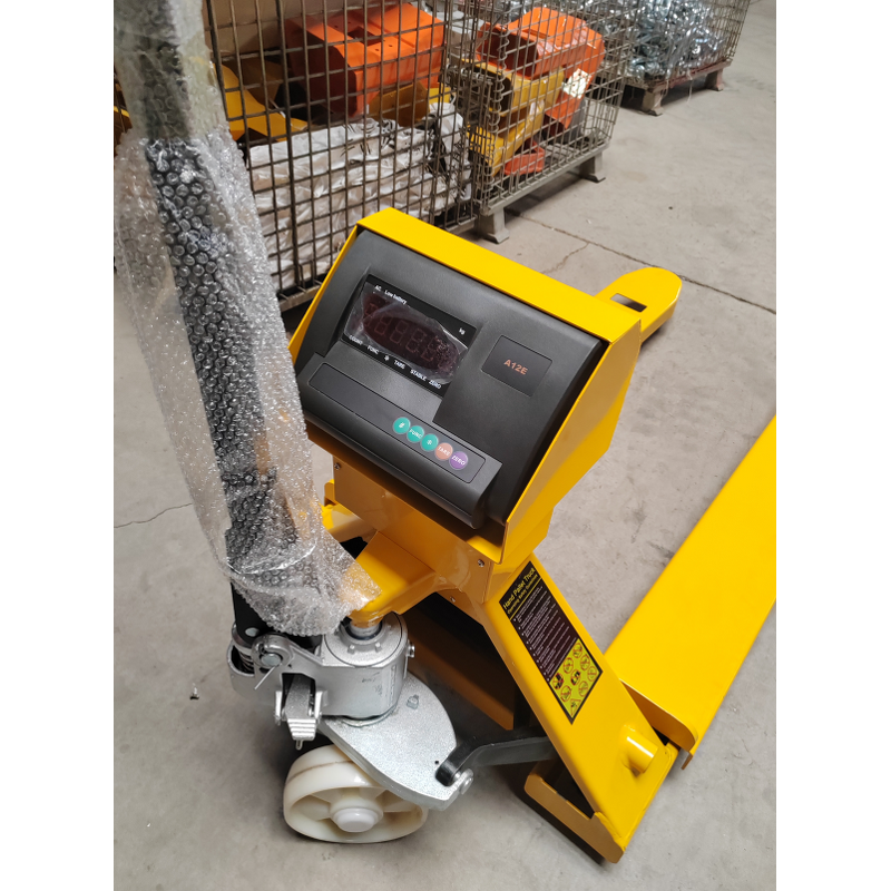 Hydraulic Pallet Truck Factory - Nylon/PU Wheel 2500kg With Battery Trolleys Scale