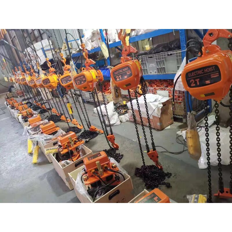Electric Chain Hoist Factory - Cheap Practical 300-2000KG 10-50 Tons Block With Hook