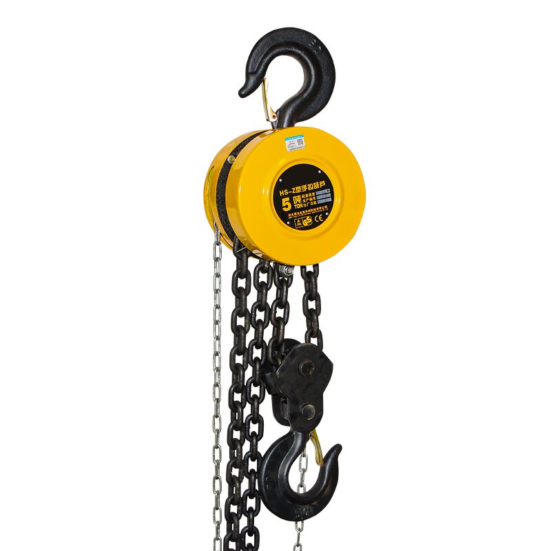 Chain Block Manufacturer - 20ton Heavy Duty Load Pulling HSZ Type Manual Hand