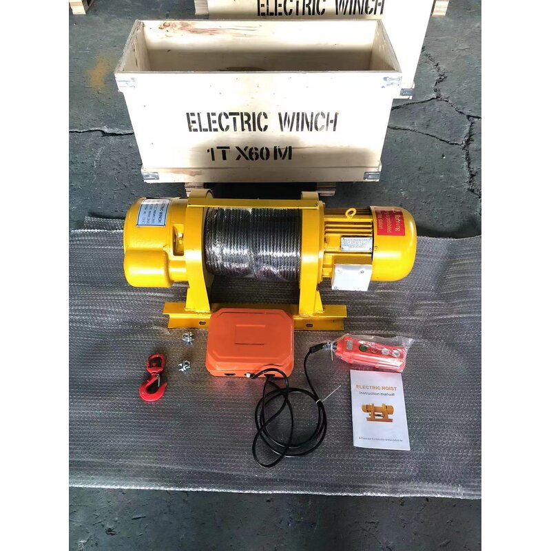 Hydraulic Winch Supplier - Para Mineria Motor 380v 240v 20000lbs 2-5 Ton Hoist