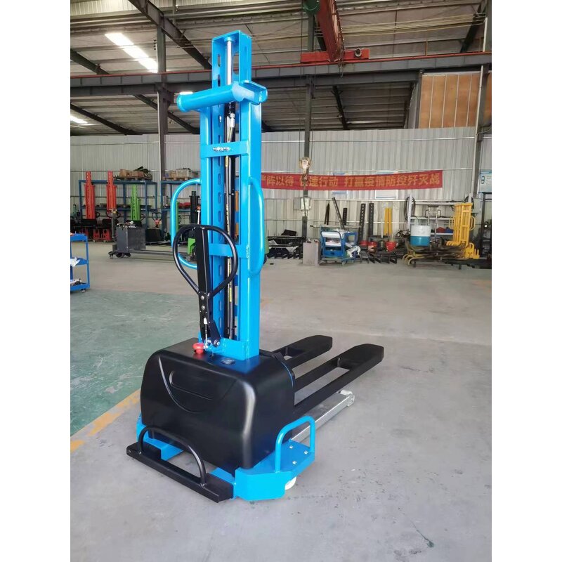 Self Loading Pallet Stacker Factory - 500-1000kg 1.2m Lifting Height Electric